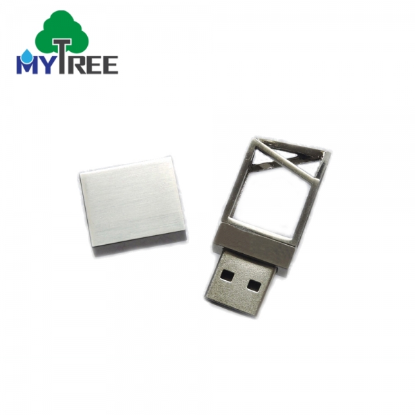 64gb Sliver Metal Diamond Usb Flash Drive Without Logo